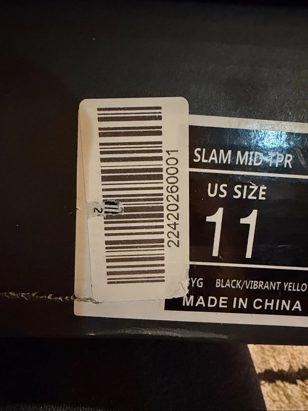 NWT AND1 Slam Mid TPR Multicolor High-Top Men's Sneakers Size 11
